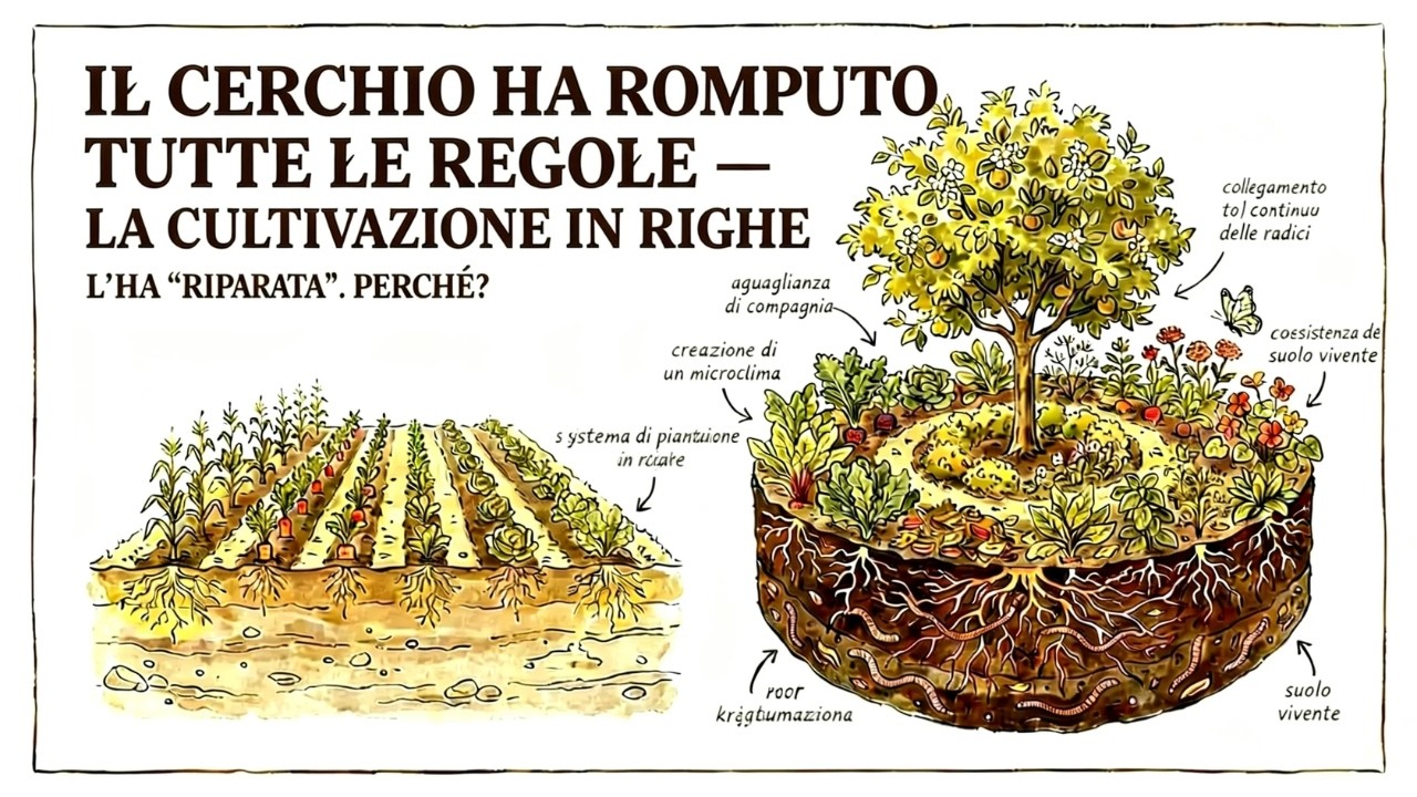 Piantare Alberi in Cerchio ha Aumentato la Resa del 400% — Perché Siamo Passati alle File?