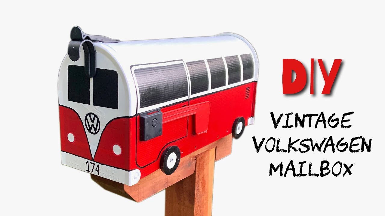 Diy Vintage Volkswagen Mailbox / TheAntonioWay
