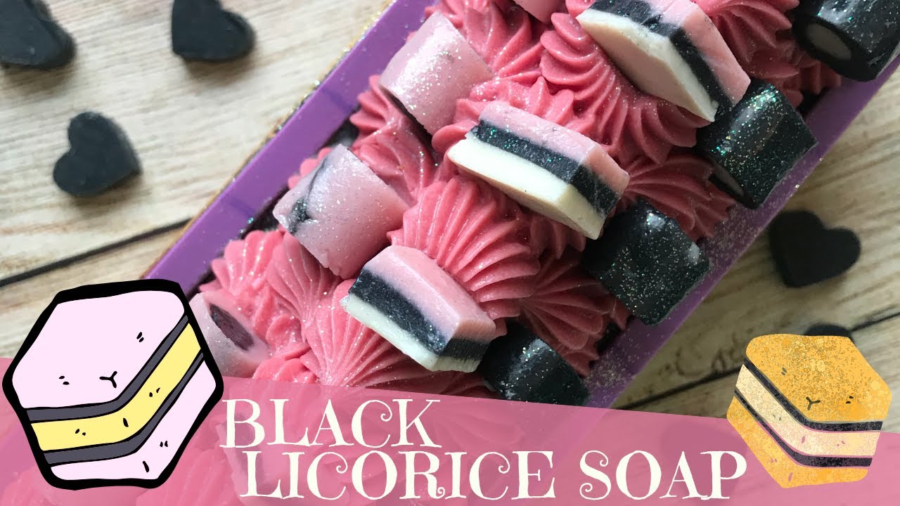 Making Black Licorice Soap and Trying Soap Box Micas | 🖤 LUNA FAE CREATIONS