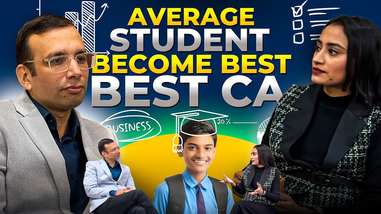 Average Student Become Best CA | CA After 12th or graduation | How to become Chartered Accountant