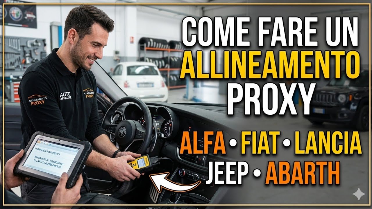 Allineamento proxy Alfa Romeo Fiat Lancia Jeep