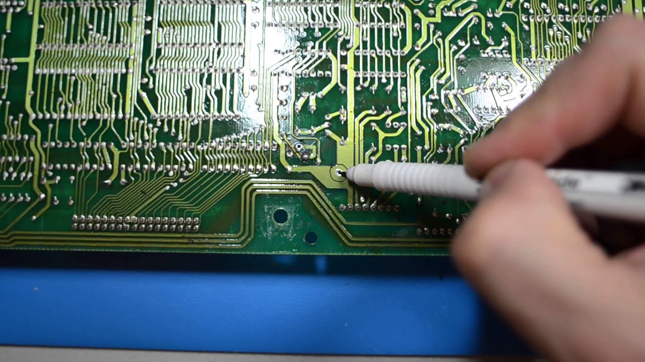 YAMAHA DX7 Battery Repair Tips #1