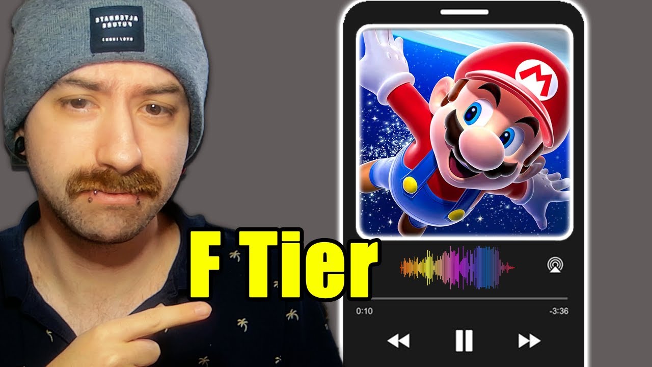 ICH HABE DIE SCHLECHTESTE VIDEOSPIELMUSIK GERANKED