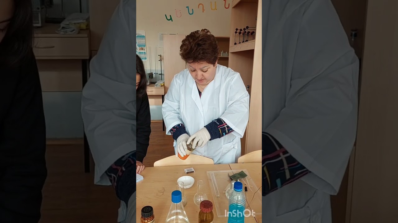 #Քիմիական_ռեակցիաների_դասակարգումը։ #քիմիական_փորձեր_Կարինե_Գևորգյանի_հետ։