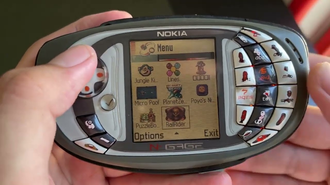 HUYỀN THOẠI NOKIA N GAGE CỦA LOGAN: GAMING PHONE ĐẦU TIÊN THẾ GIỚI!!!