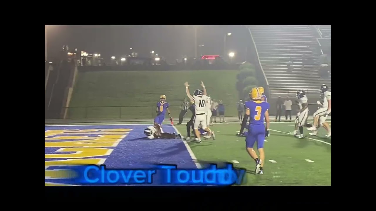 Epic comeback 🏈🔥 Clover vs Fort Mill highlights.