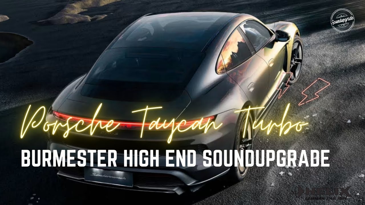 PORSCHE TAYCAN BURMESTER HIGH END SOUNDUPGRADE