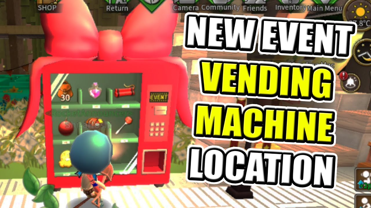 Islet Online | NEW EVENT VENDING MACHINE LOCATION | Craft Online #JaniiClaw #isletonline
