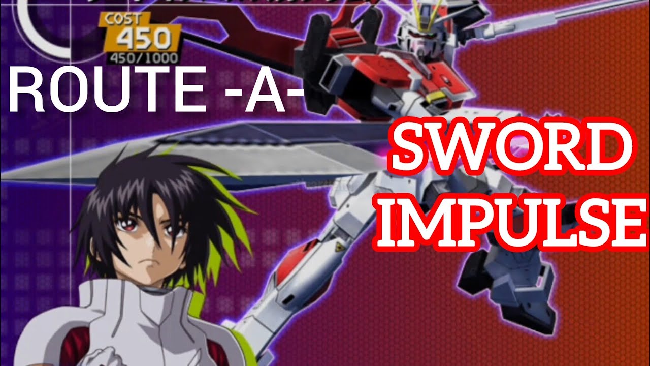 [Gundam Seed Destiny] Arcade Mode Route -A- | unit ZGMF-X565/B Sword Impulse (no commentary)