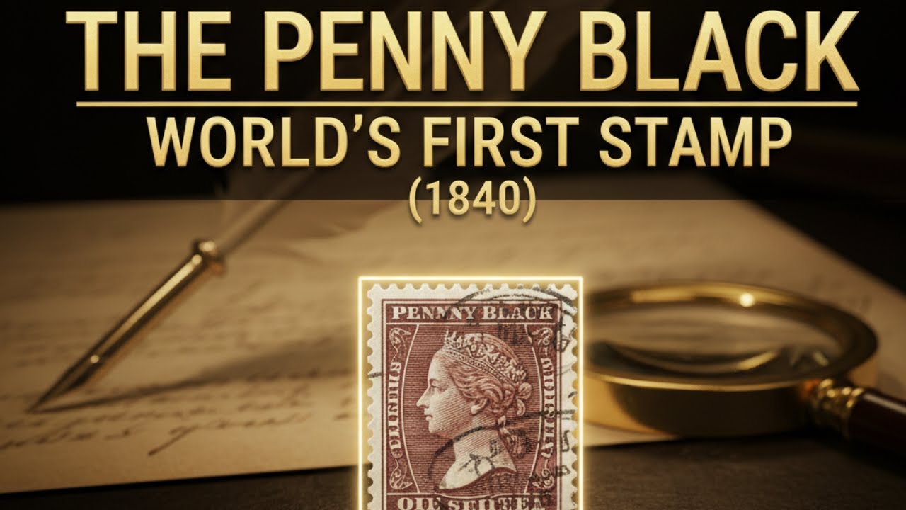 The Penny Black: The World's First Stamp That Changed History (Old is Gold)