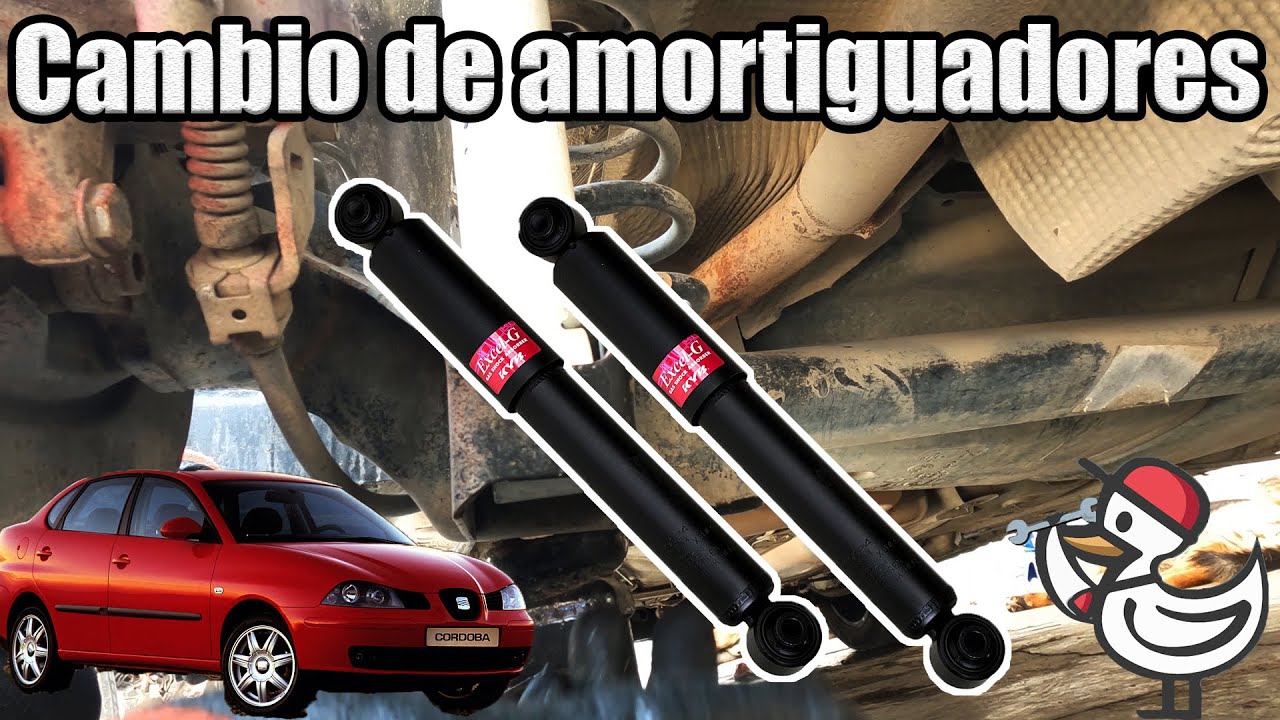 Cambio de amortiguadores traseros Seat Cordoba