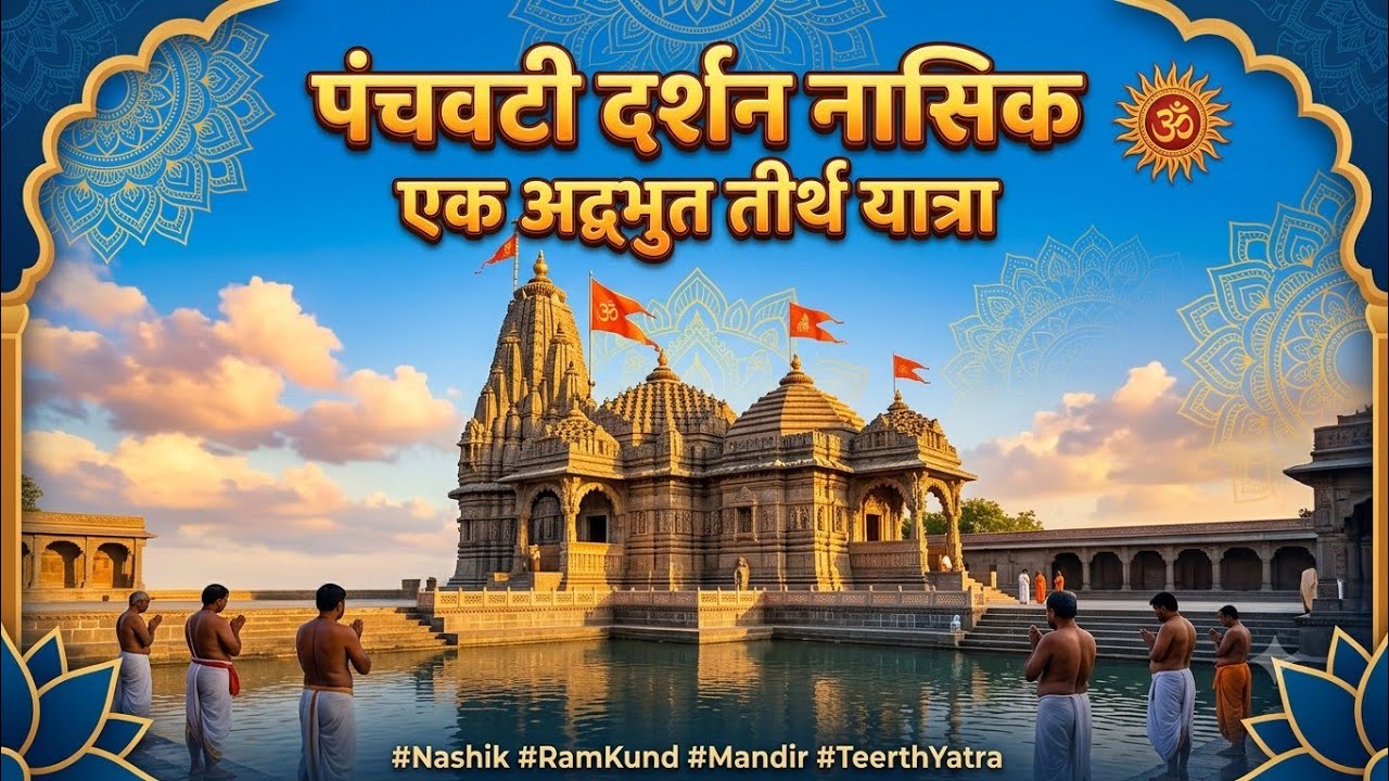 # Nashik  famous tourist place #नाशिक रामकुंड पंचवटी परीसर /गोदावरी आरती ठिकाण रामघाट/ 