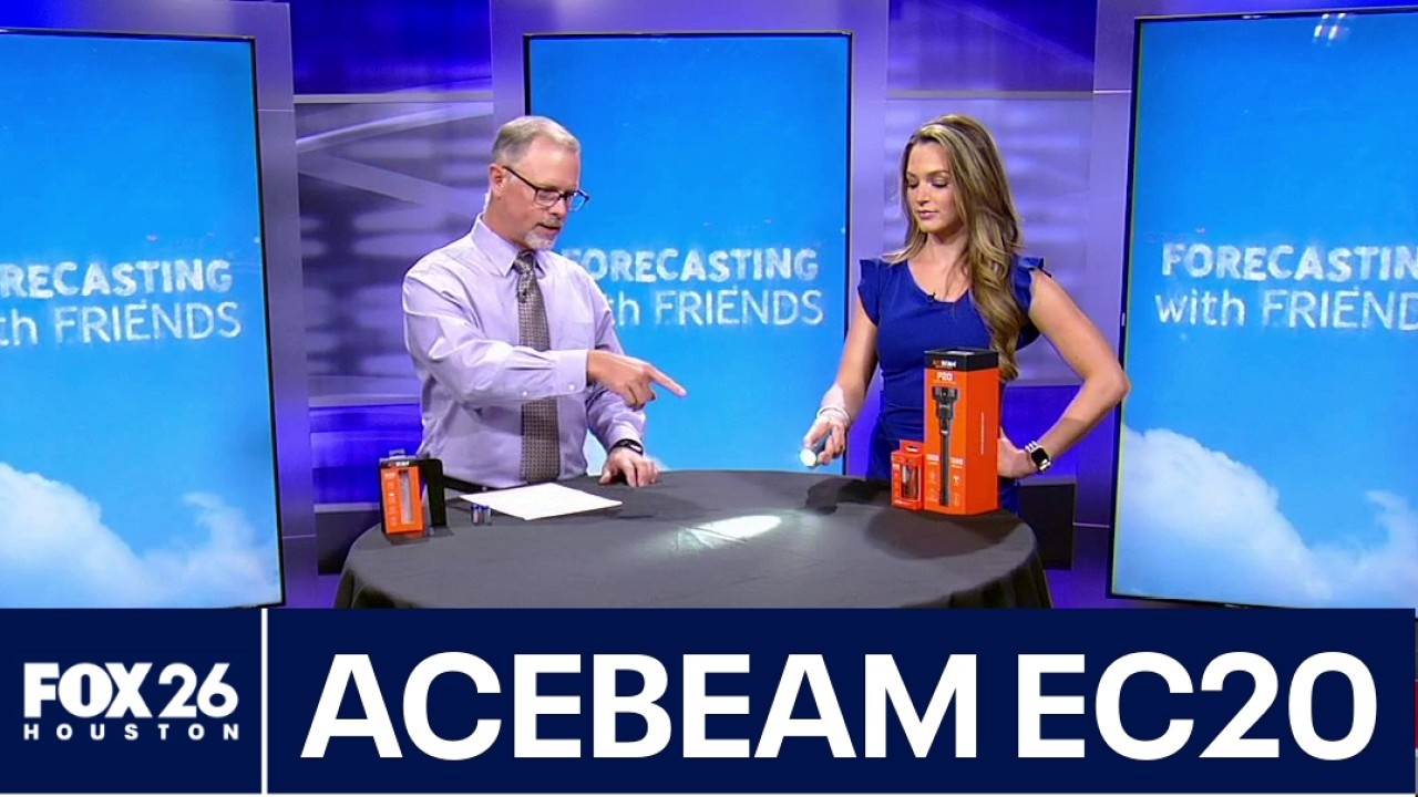 Перезаряжаемый фонарь Acebeam EC20 | Тест снаряжения для урагана