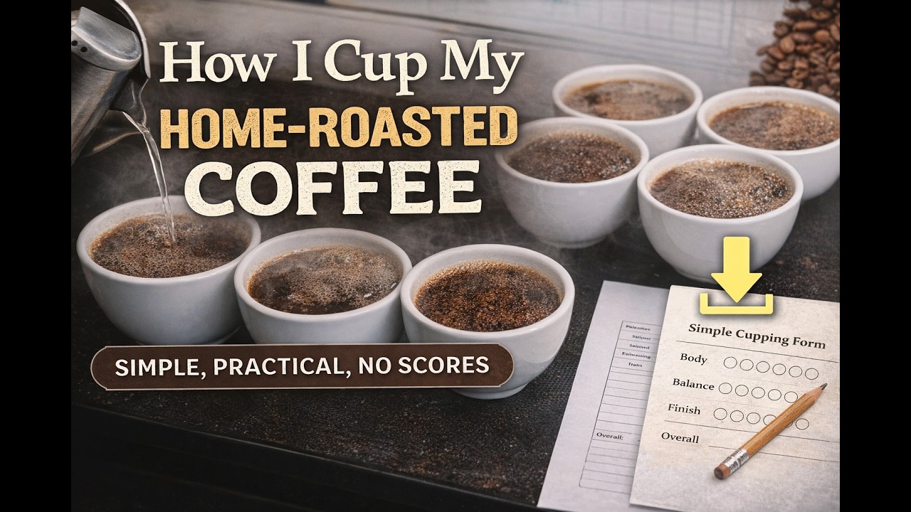 How I Cup My Home Roasted Coffee