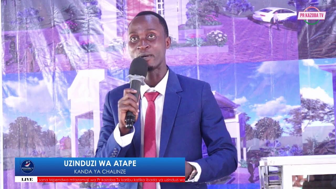 🔴#LIVE: SHULE YA SABATO MEZANI || UZINDUZI WA WA ATAPE KANDA YA CHALINZE