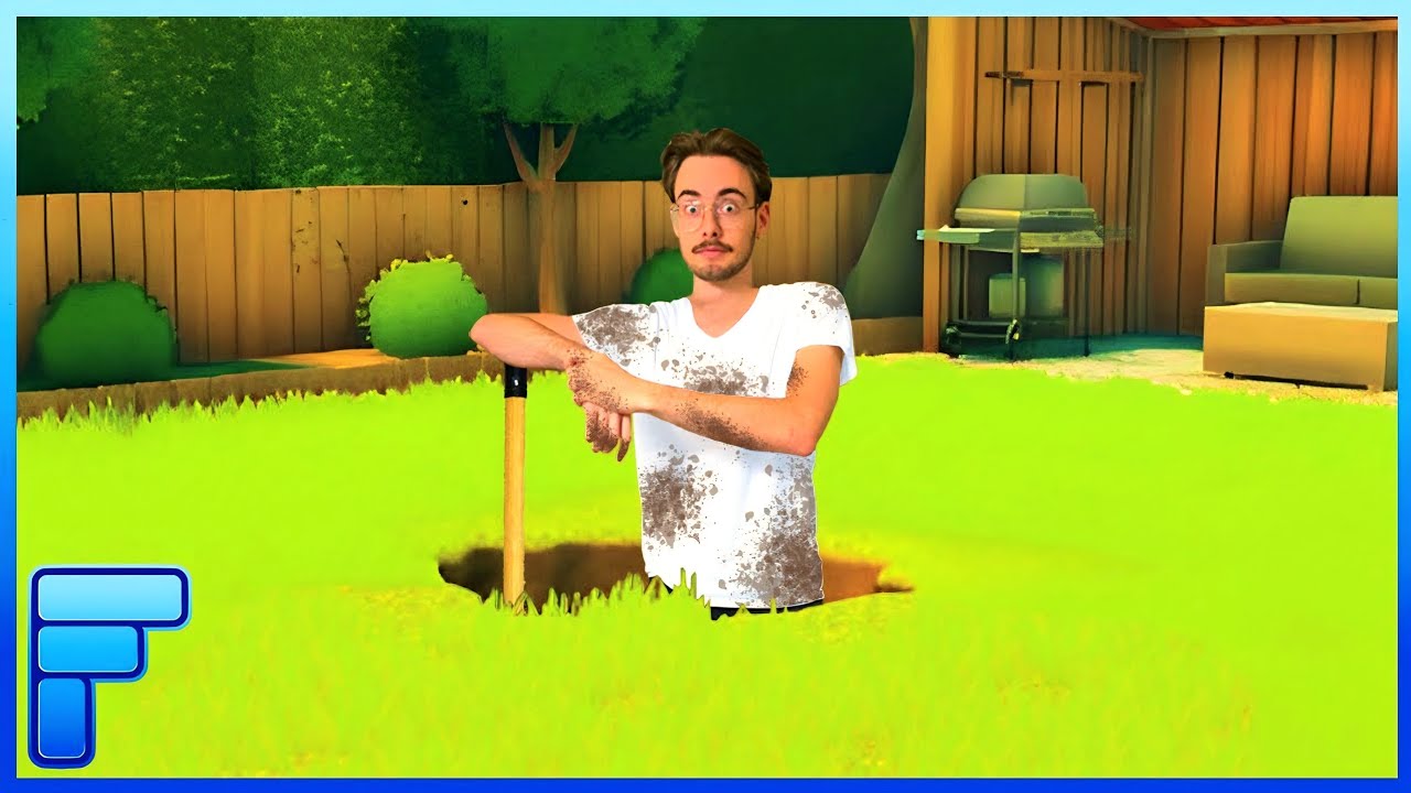 Ich suche einen Schatz in meinem Garten...