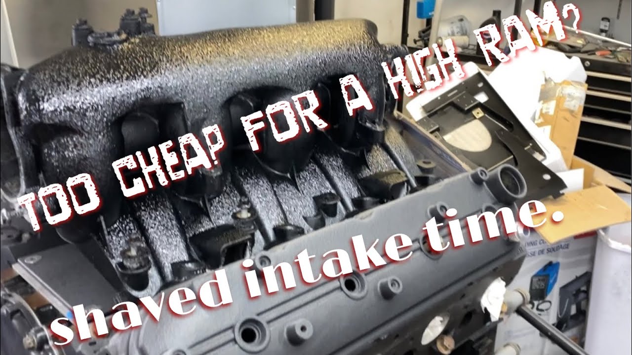 How to shave your truck intake manifold. Project in a project