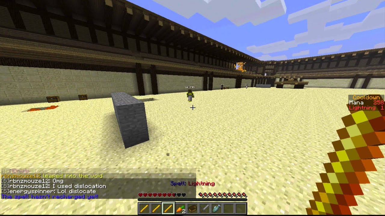 Minecraft Wizard Games With Jackaquack! Ep.1 :D