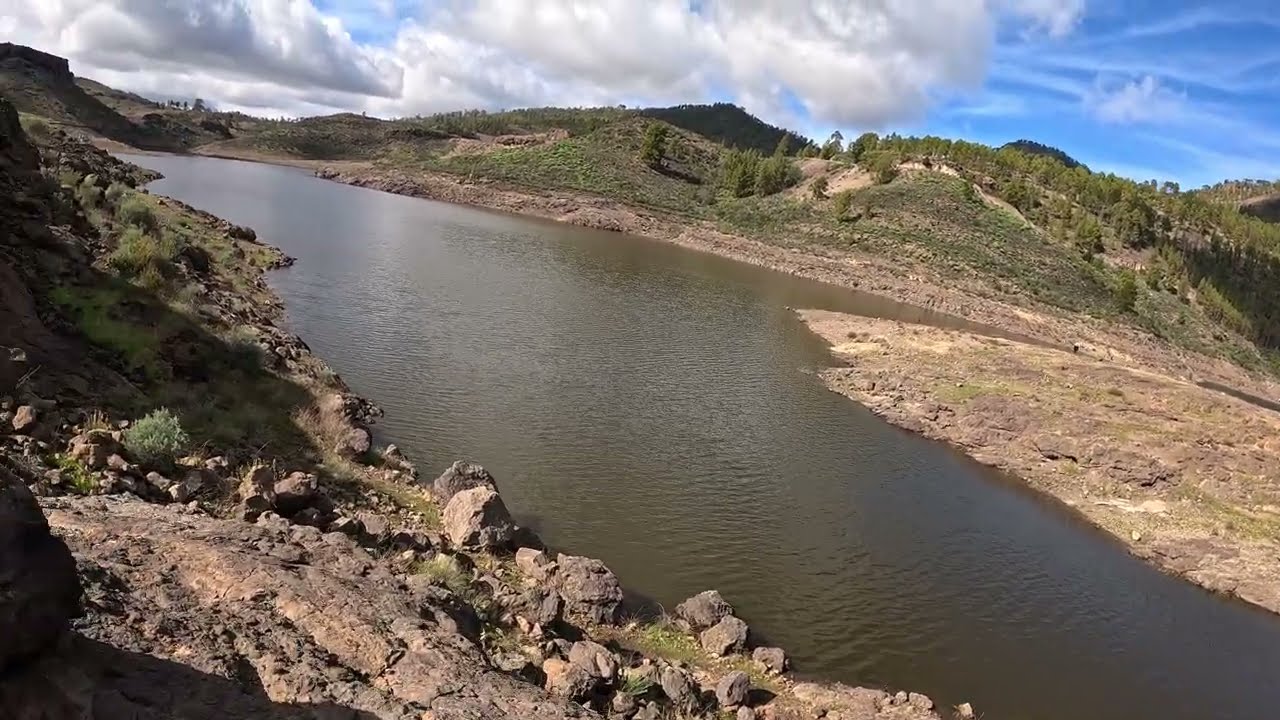 Gran Canaria, Presa de las niñas, Una presa para acampadas en Gran Canaria