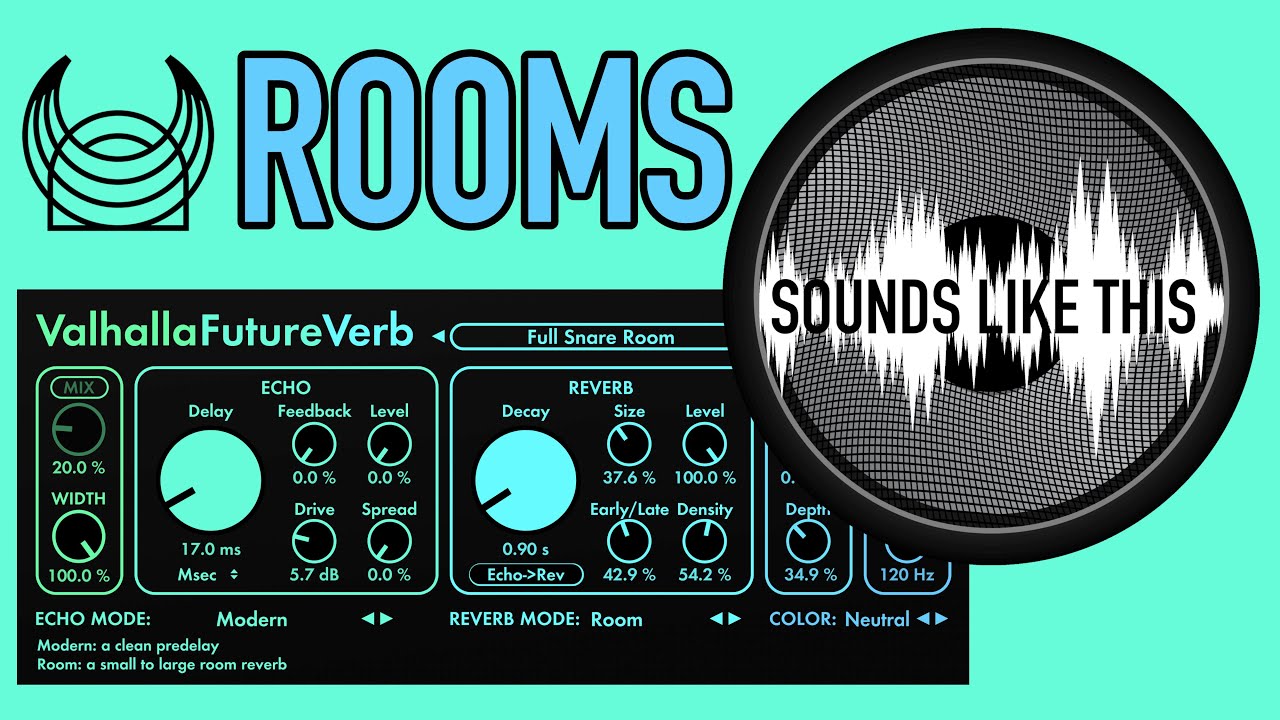 Valhalla FutureVerb | ROOMS | Sounds Like This