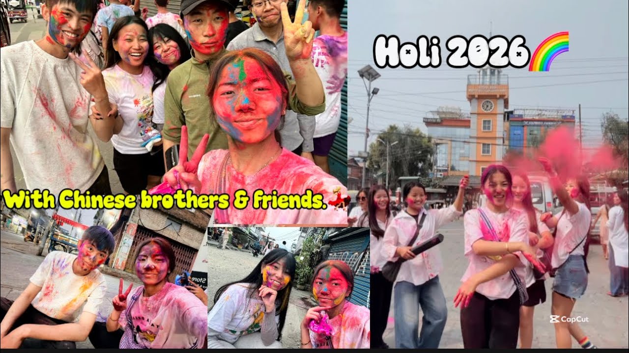 Holi vlog🌈✨#lateupload #holispecial 