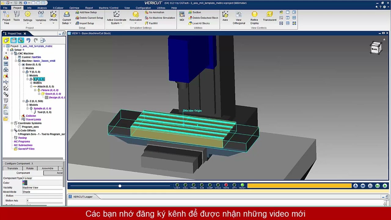 BÀI 3-TÌM HIỂU VỀ PROJECT TREE TRONG PHẦN MỀM VERICUT
