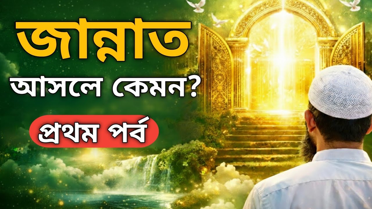জান্নাত কেমন? | চোখে না দেখা, কানে না শোনা জান্নাতের বিস্ময়কর বর্ণনা | প্রথম পর্ব