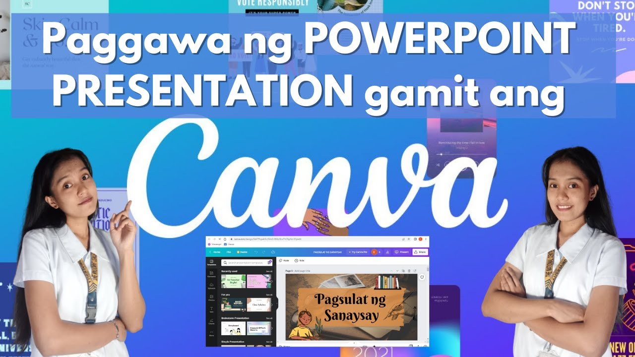 PAGGAWA NG POWERPOINT PRESENTATION GAMIT ANG CANVA