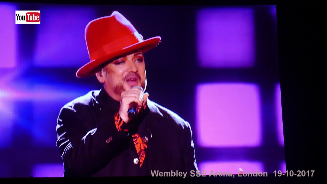 Boy George live - Karma chameleon (HD) - Wembley SSE Arena, 19-10-2017