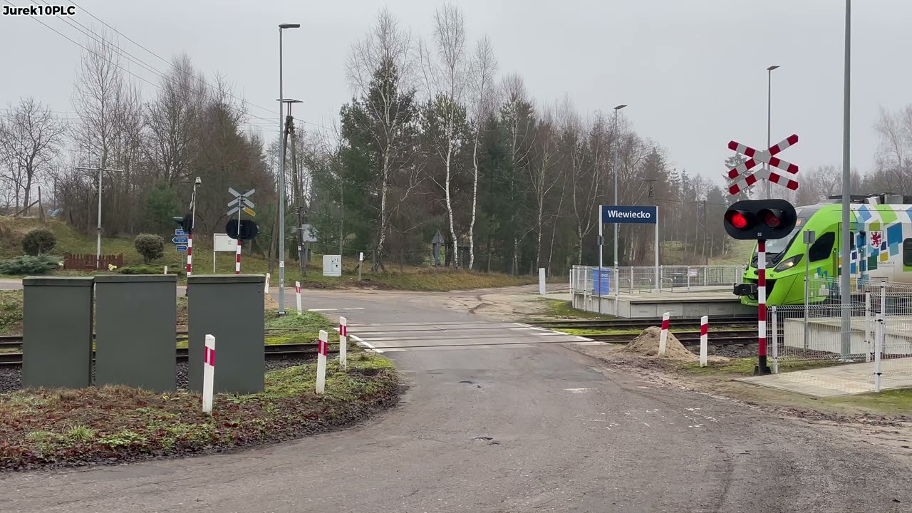 Przejazd kolejowy (SSP) P.O. Wiewiecko // Polish Level crossing