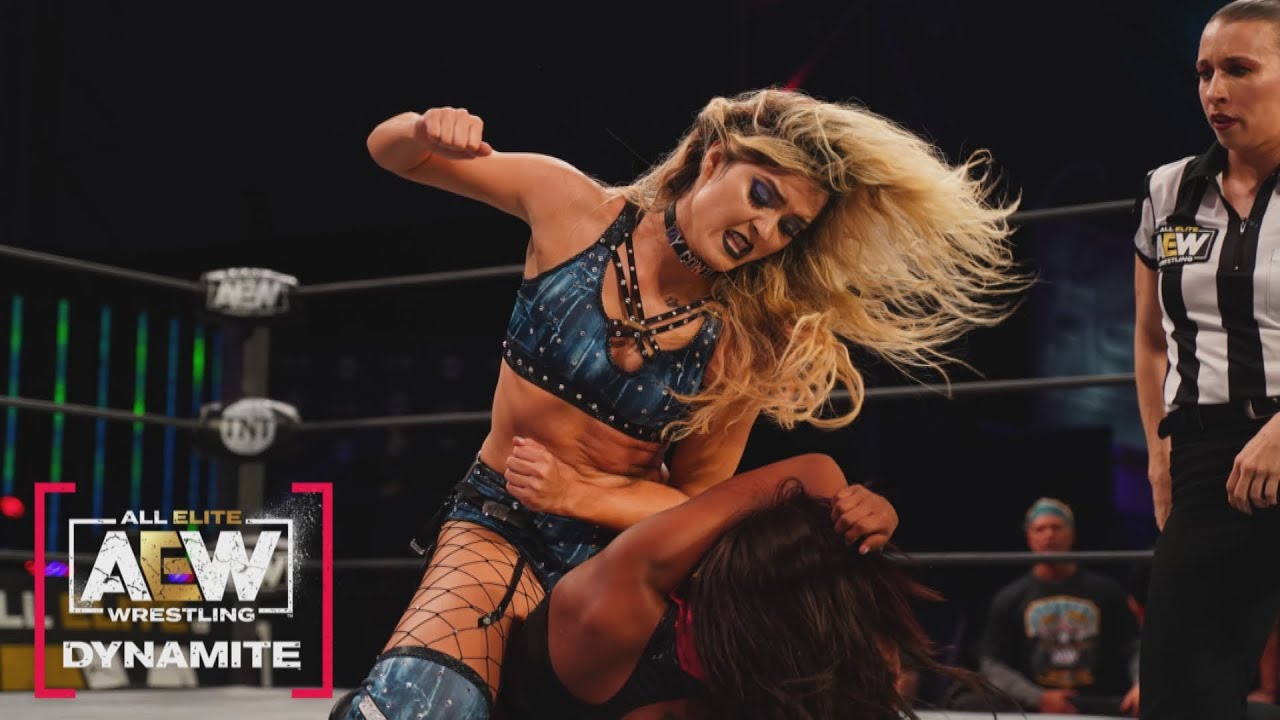 See the Finish of Tay Conti vs Red Velvet | AEW Dynamite, 11/11/20
