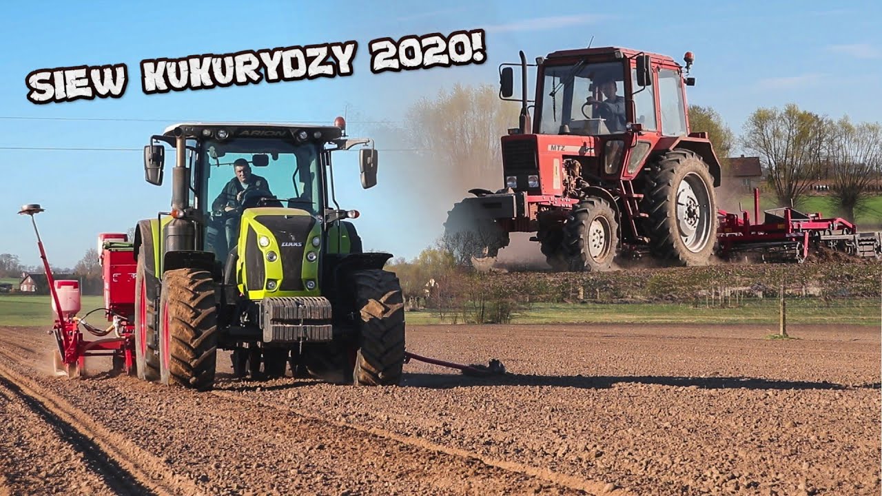 Siew Kukurydzy 2020! PHU Golacik ☆ Claas Arion 610 & MTZ 82 ㋡
