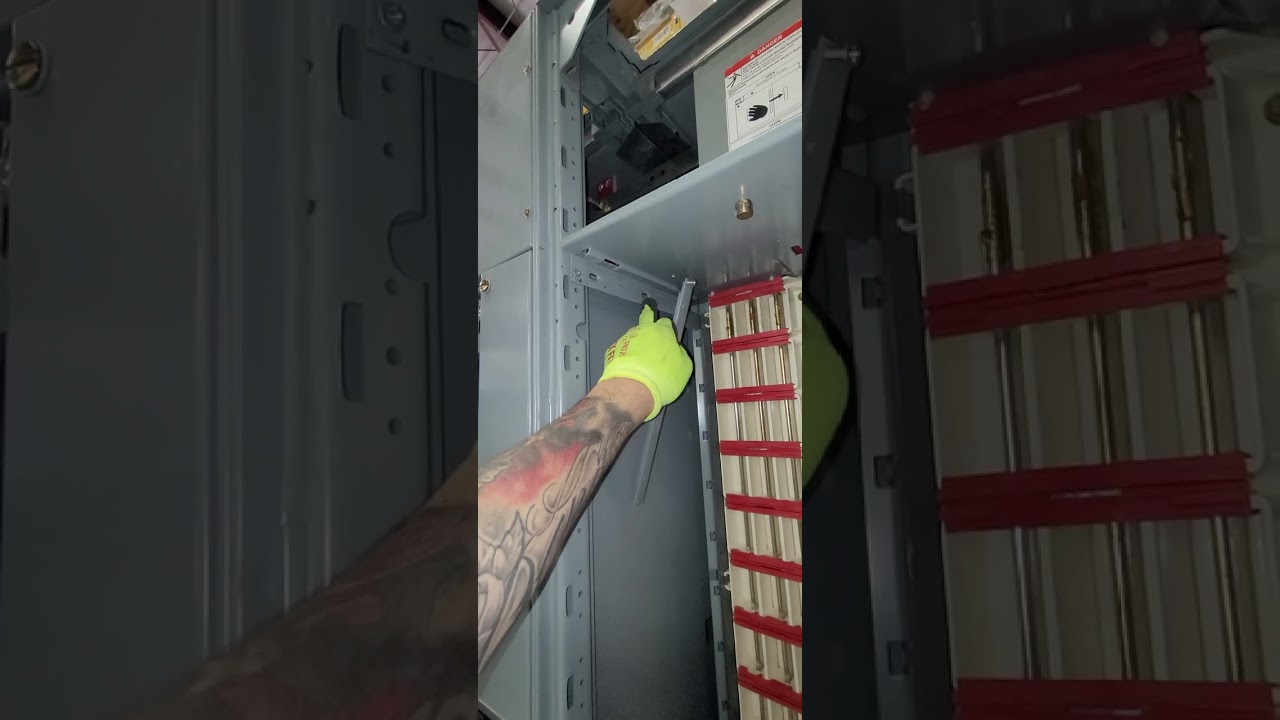 installing buss into a Square D model 6 Motor Control Center