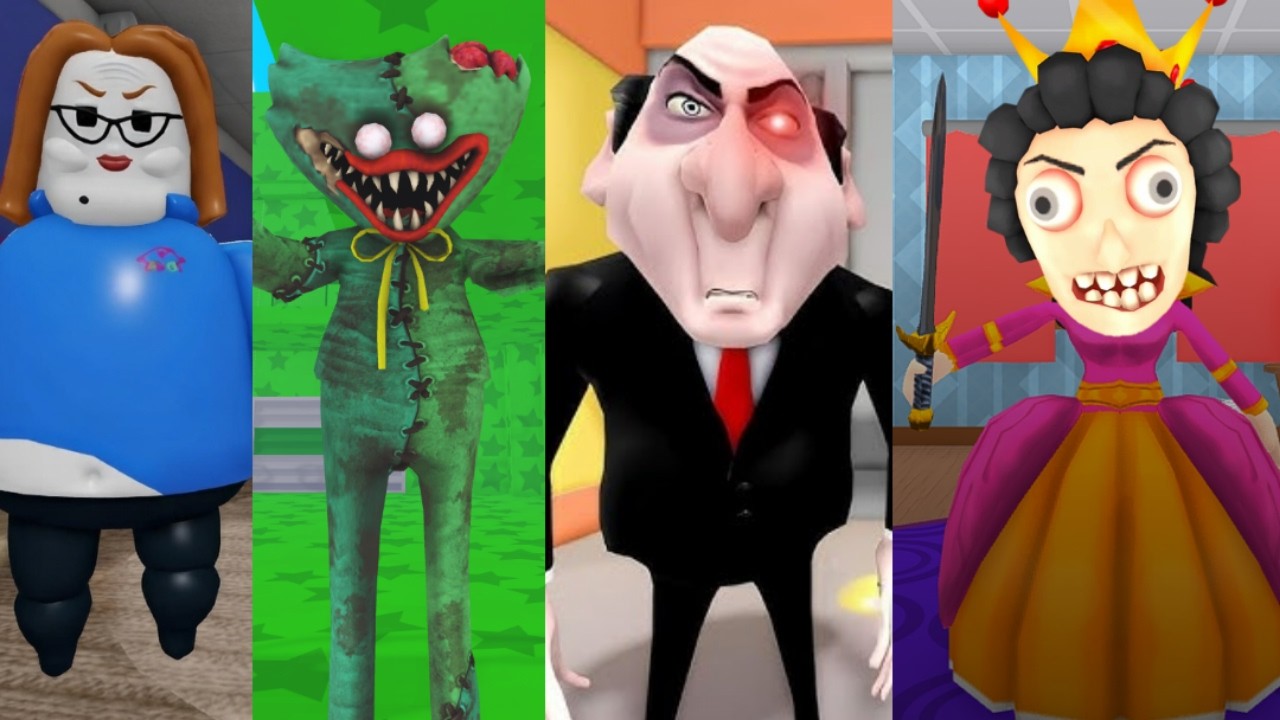 Roblox Escape All Jumpscares, Escape Mr Grumpy Motel, Escape ZOMBIE HUGGY WUGGY, GREAT SUSIE NURSERY