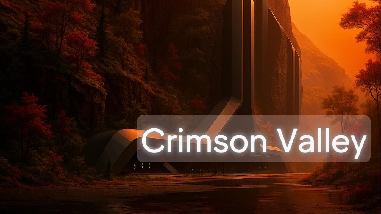 Crimson Valley Passage — Deep Ambient Soundscape for Focus & Quiet Immersion (60 min)