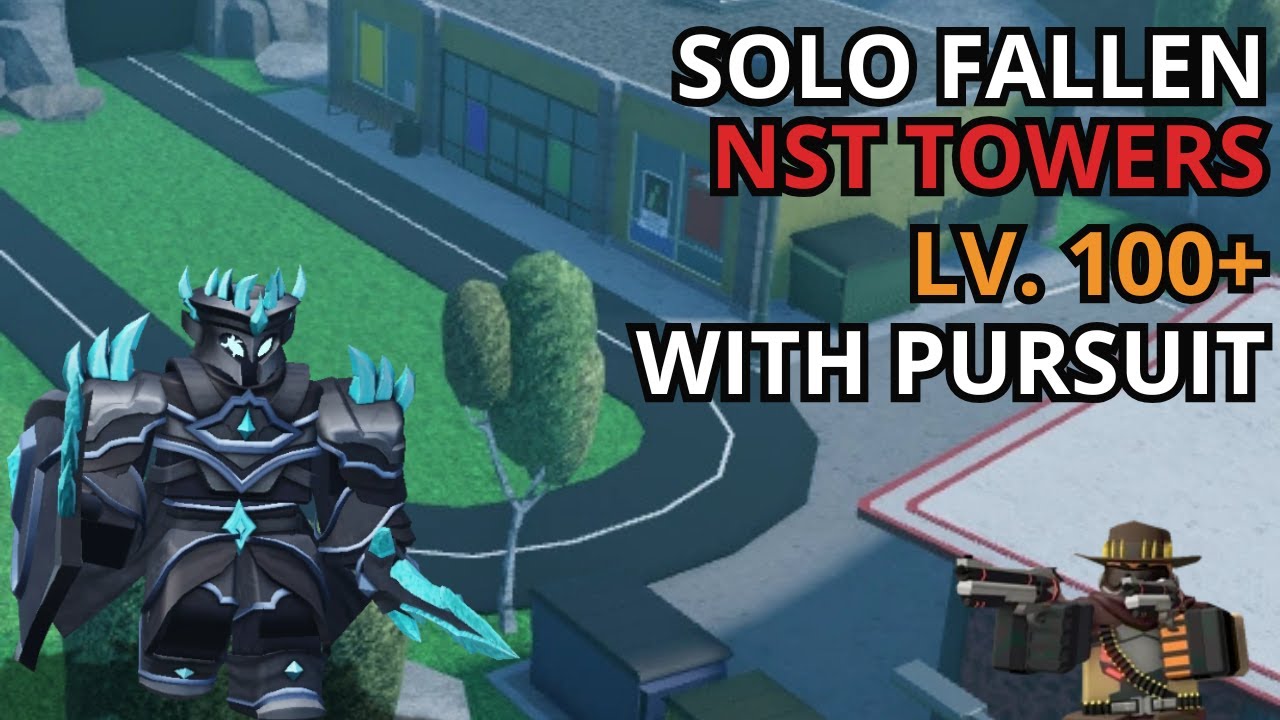 SOLO FALLEN NST WITH REWORKED PURSUIT / Tower Defense Simulator / Roblox