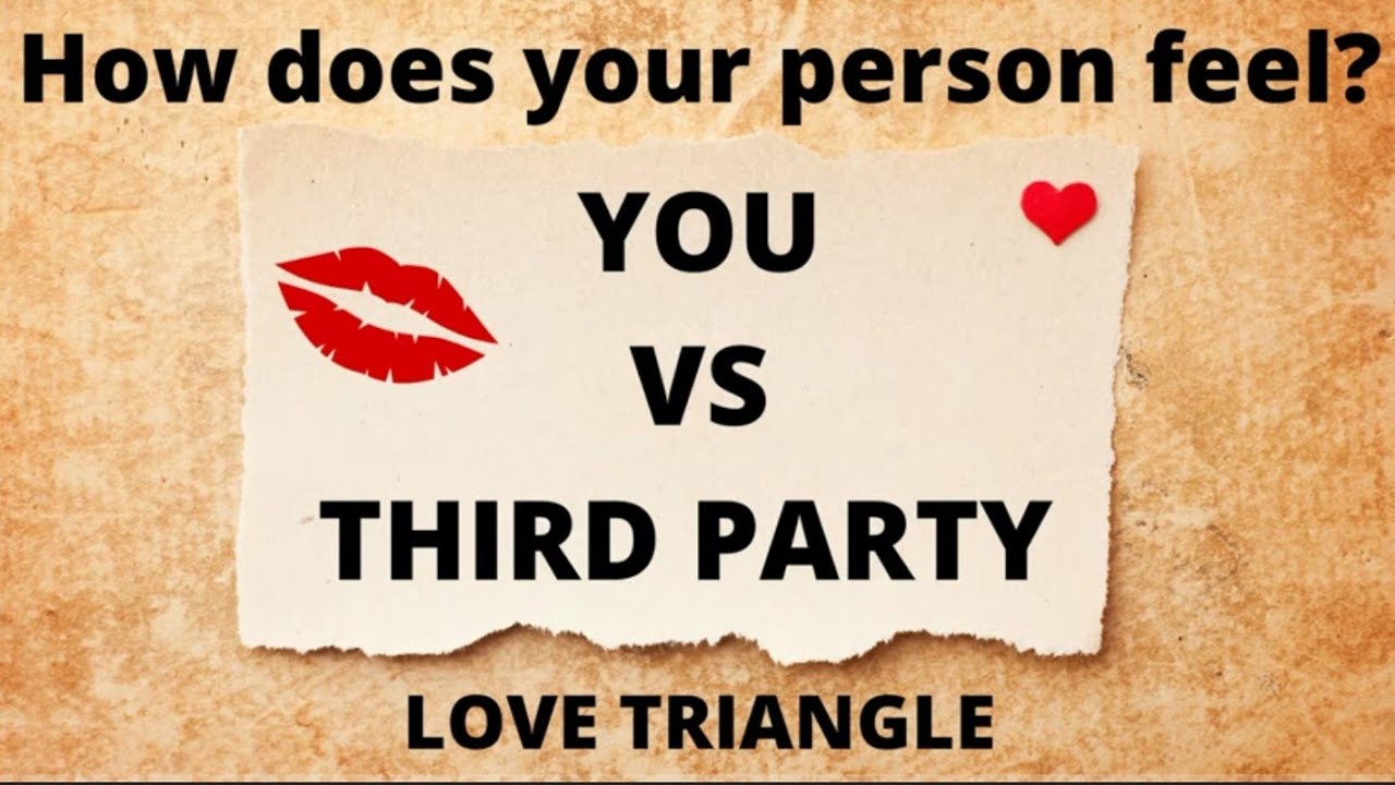 How does your person feel about You Vs Third Party - Love Triangle 💕 pick a card tarot reading 🌟