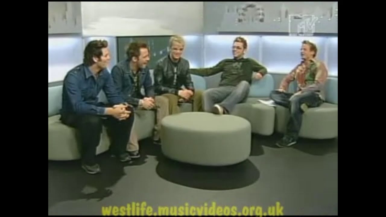 Westlife - Interview, MTV Fridge 11.10.2002
