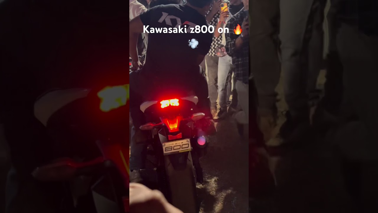 IBW Kawasaki z800 Exhaust Sound Too Loud 🔥💨 