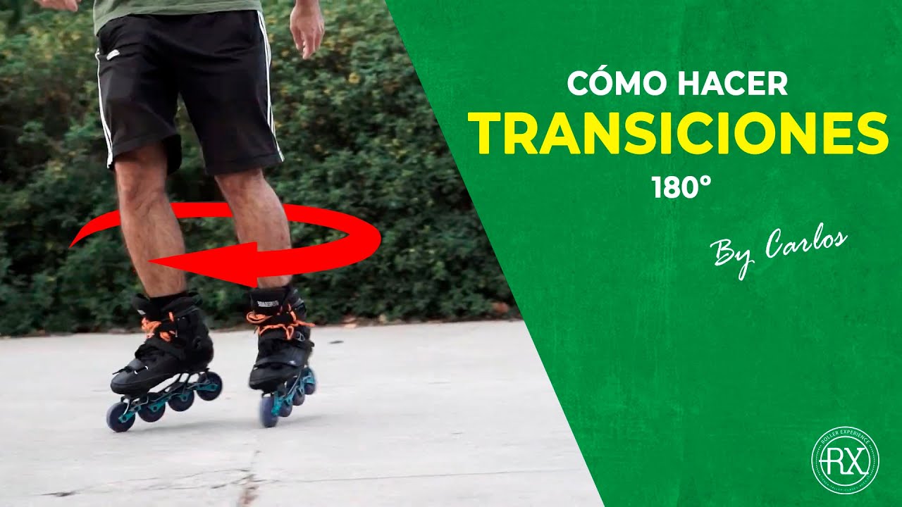 Cómo hacer Transiciones 180º | ROEX | Aprender a Patinar en Línea para Principiantes
