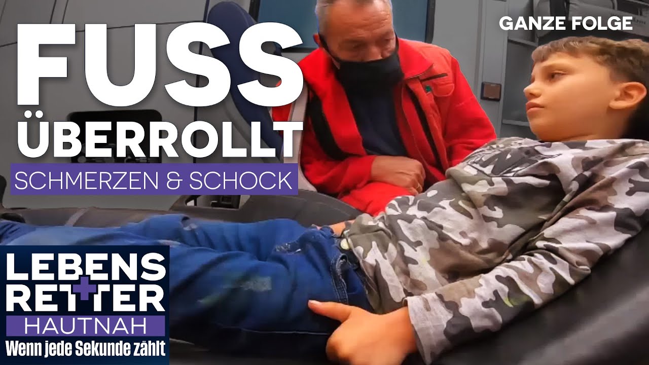 Schulweg wird zum Albtraum: Auto rollt über den Fuß eines 8-Jährigen | Lebensretter hautnah