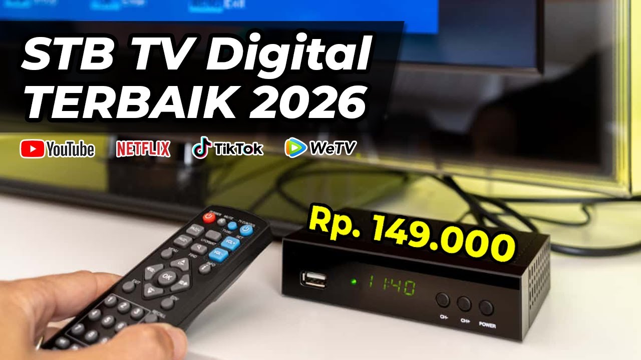 Rekomendasi SET TOP BOX Terbaik, STB TV Digital Murah paling FAVORIT!