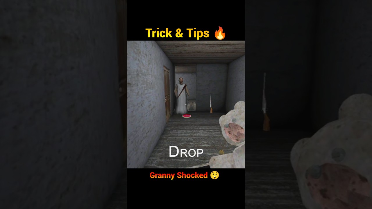 Granny 😈 Secret Trick 💡 💯 #granny​ #100k #tricks  #shorts​ #1million​ #new​
