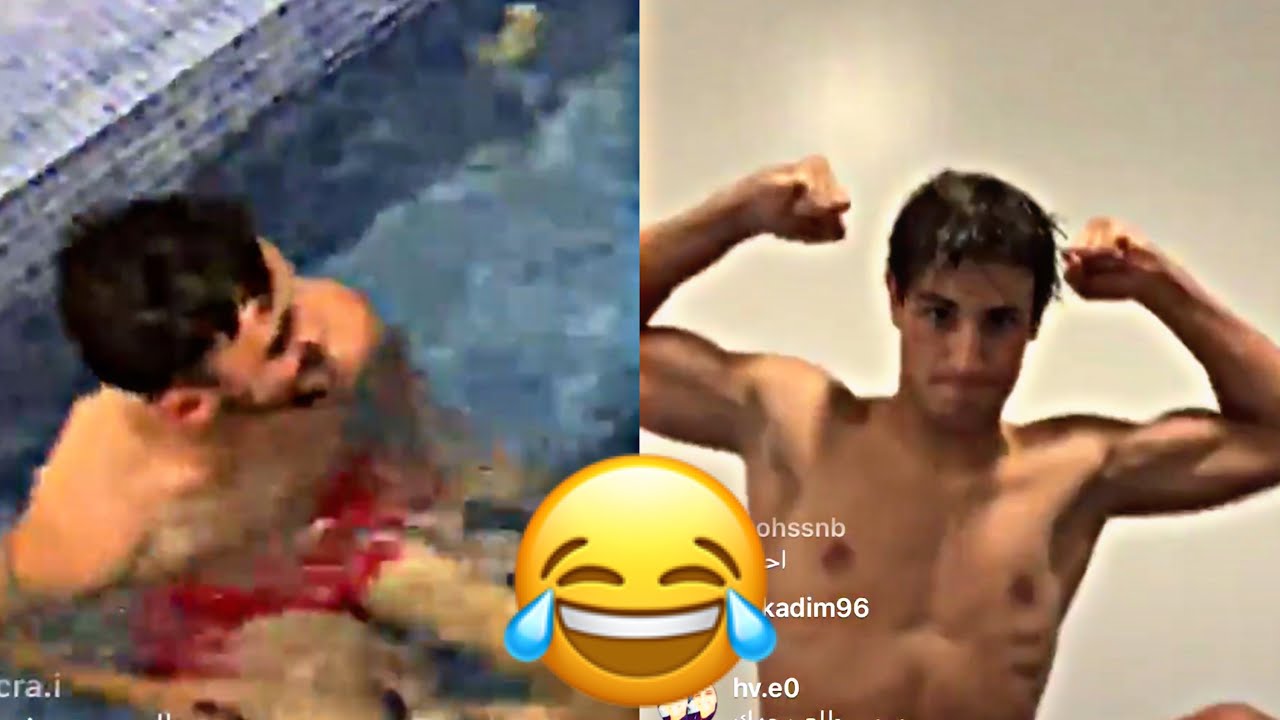 شاهد بث مباشر مهند علي ميمي في المسبح مع بسام الراوي🔥 اشبع ضحك عليهم😂 تحشيش و تحدي في المسبح😂🇮🇶