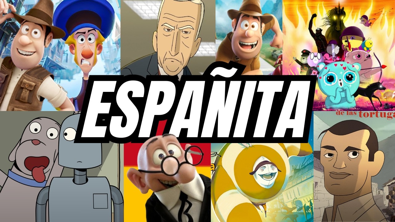 TOP 10 Películas Animadas de España (Ranking Animación Española)