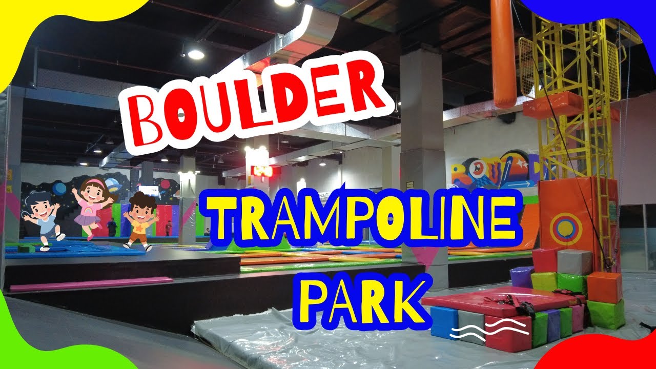 SERU-SERUAN DISINI, BISA LOMPAT, LARI, BASKET DLL || BOULDER TRAMPOLINE PARK, SLEMAN CITY HALL JOGJA
