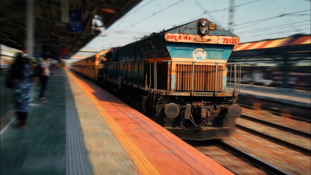 BACK TO BACK High Speed Trains Crossing at Full Speed 😱 | Indian Railways