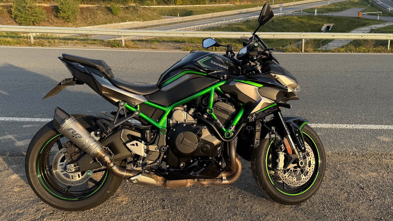 SUPERCHARGED Kawasaki Z H2 RP Tuning Sound (on board)