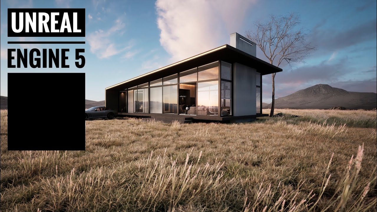 Unreal engine 5 - Desert House #unrealengine #unrealengine5 #3dsmax #architecture #archiviz