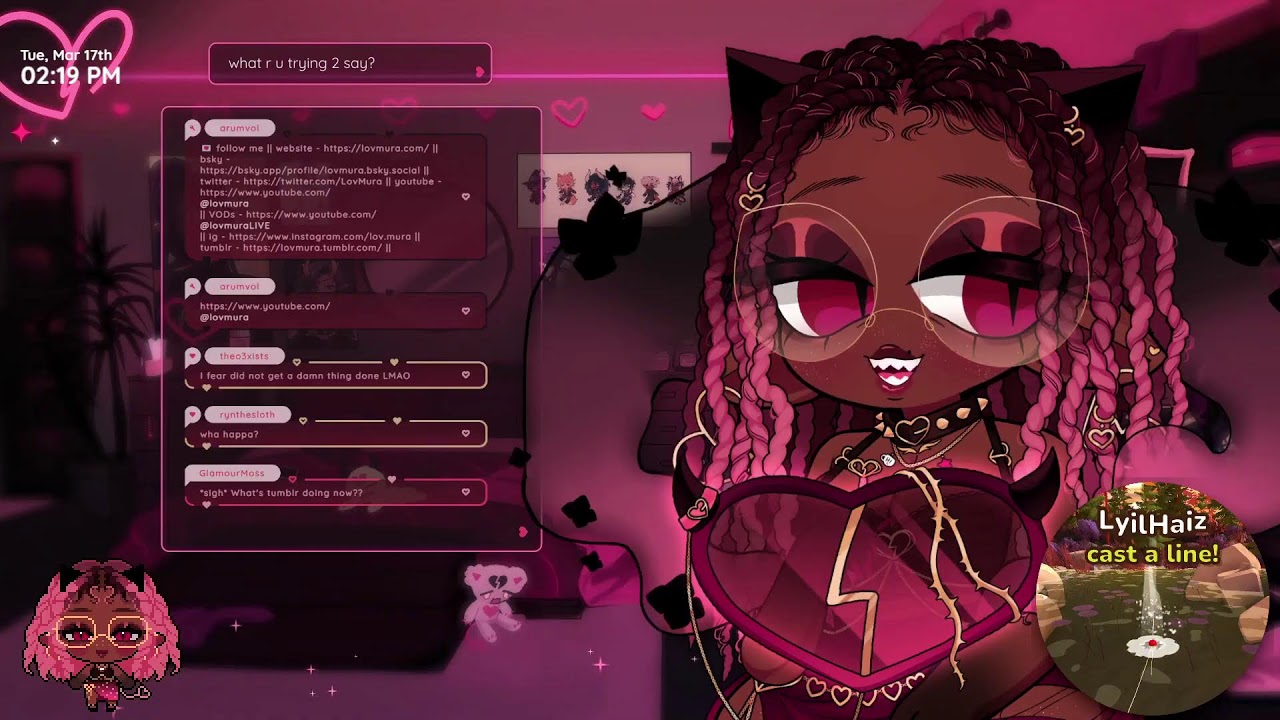 💗🔪  genuinely no idea what we workin on | !imo !song !playlist !fish